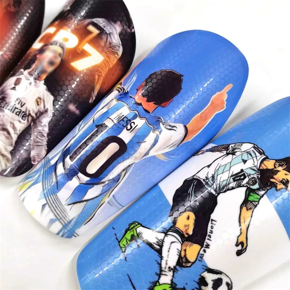 Custom Design & sleeved Shin Pads