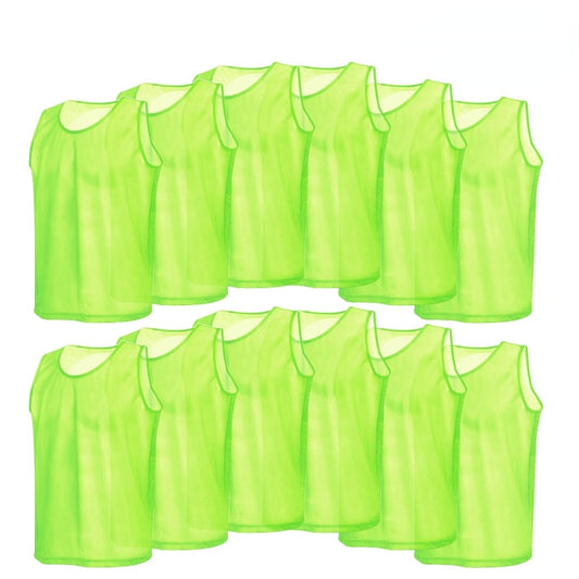Adult Bright Training Vests 12pcs