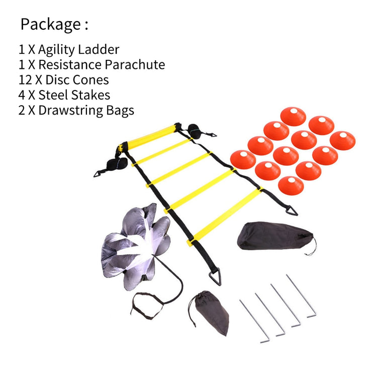 Adjustable Footwork  Football Fitness, Speed & Agility trainer